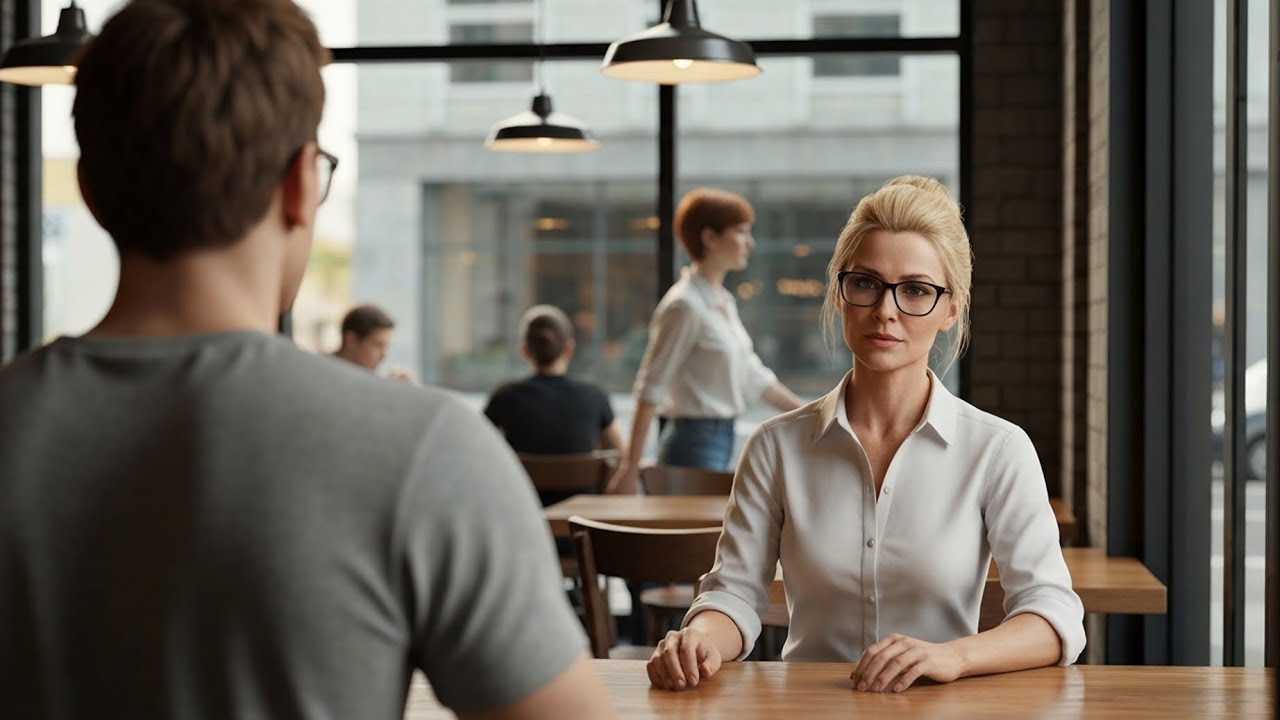 My blind date was perfect—until my neighbor walked in and asked one question that changed everything