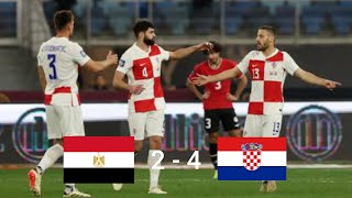 Egipat vs Hrvatska 2 - 4 | SVI GOLOVI & ŠANSE | friendly match 26.3.2024.