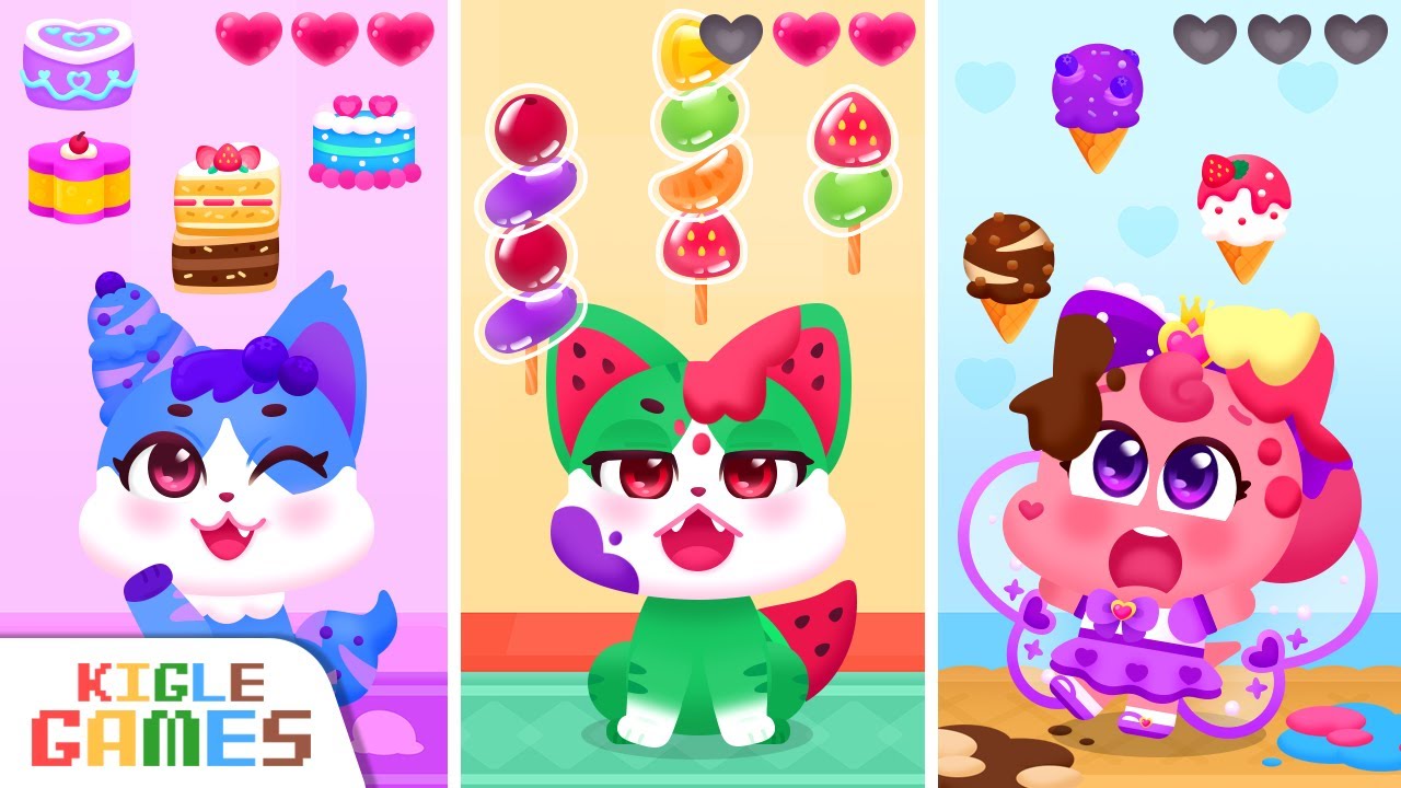 Cotton Candy Cat’s Dessert Dance Party!