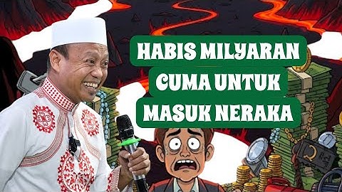 HABIS MILYARAN CUMA UNTUK MASUK NERAKA⁉️ CERAMAH USTADZ DAS