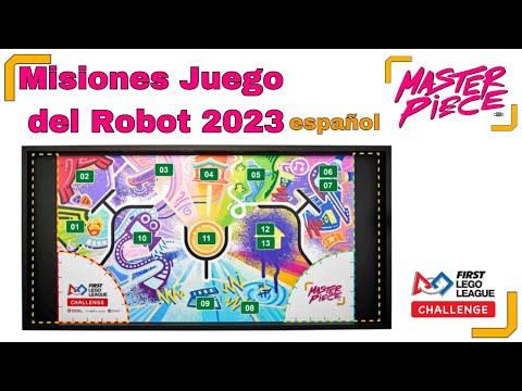 Misiones Juego del Robot en español | FLL Challenge 2023 | MasterPiece