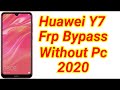 Huawei Y7 2018 Frp Bypass Without Pc 2020 | Huawei Y7 Google Account Bypass 2020 Without Pc