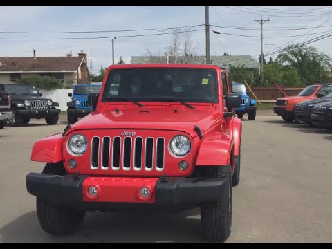 2016 Jeep Wrangler | Sahara Trim | Redwater, AB