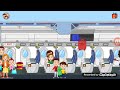 My town airport : family goes on a trip !