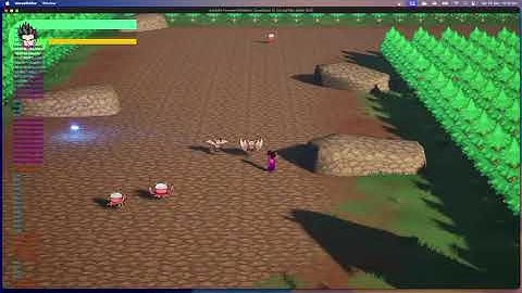 Binding of Genki: testing enemy ai & projectiles || UNREAL ENGINE
