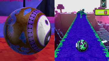 Going Balls Vs Reverse Balls Fast Run Gameplay - 266