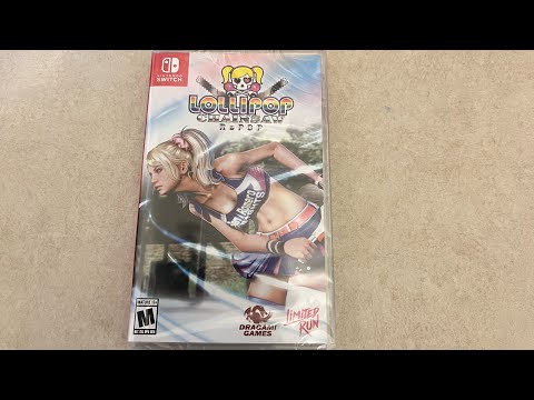 Unboxing Lollipop Chainsaw - Nintendo Switch - YouTube