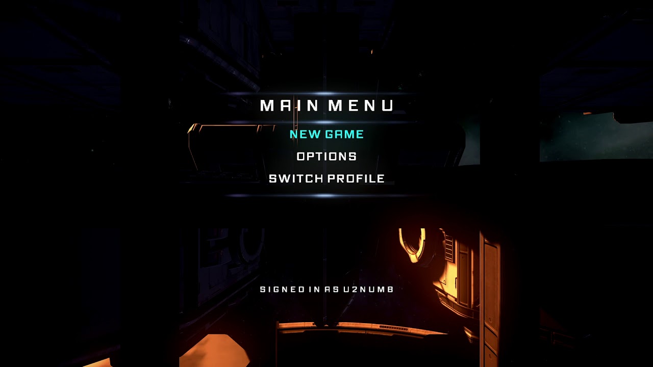 The Persistence Title Screen (PC, PS4, Xbox One, Switch)