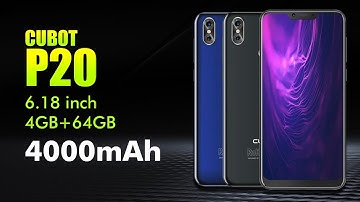 CUBOT P20 3D rendering video