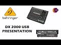 Behringer dx2000 usb    prsentation