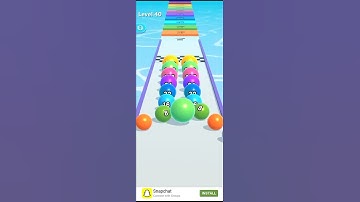 Ball Run 2048 Gameplay Walkthrough Mobile Game #tiktok #viral #instagram