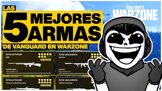 Las 5 MEJORES ARMAS de Vanguard en Warzone Pacific (con CONFIGURACIONES)