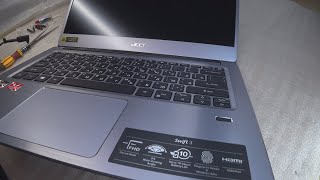 Acer Swift 3 SF314-41-R759 Разбор. Что внутри, как устроен. Часть2