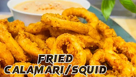 Secret Recipe Of Fried Calamari | how to make crispy fried calamari | crispy & crunchy