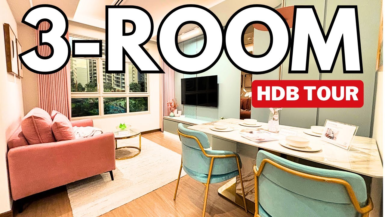 🇸🇬 2026 HDB Tour: 3-Room BTO Showroom Interior Design Singapore