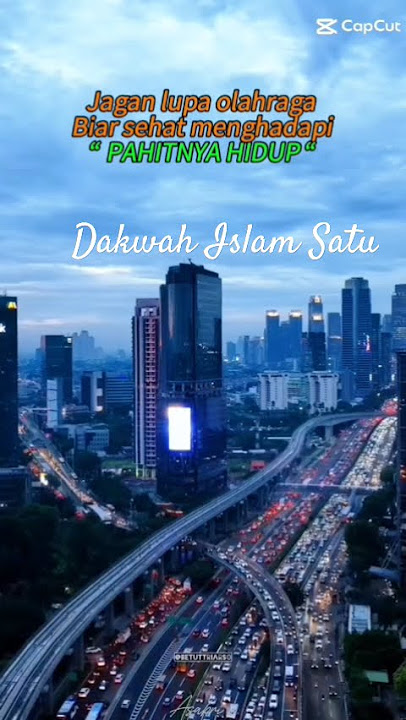 Dakwah Islam Satu#Salam Olahraga #Reels