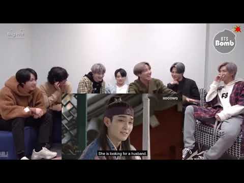 BTS reaction Hwarang the scenas V 🥰💜💜