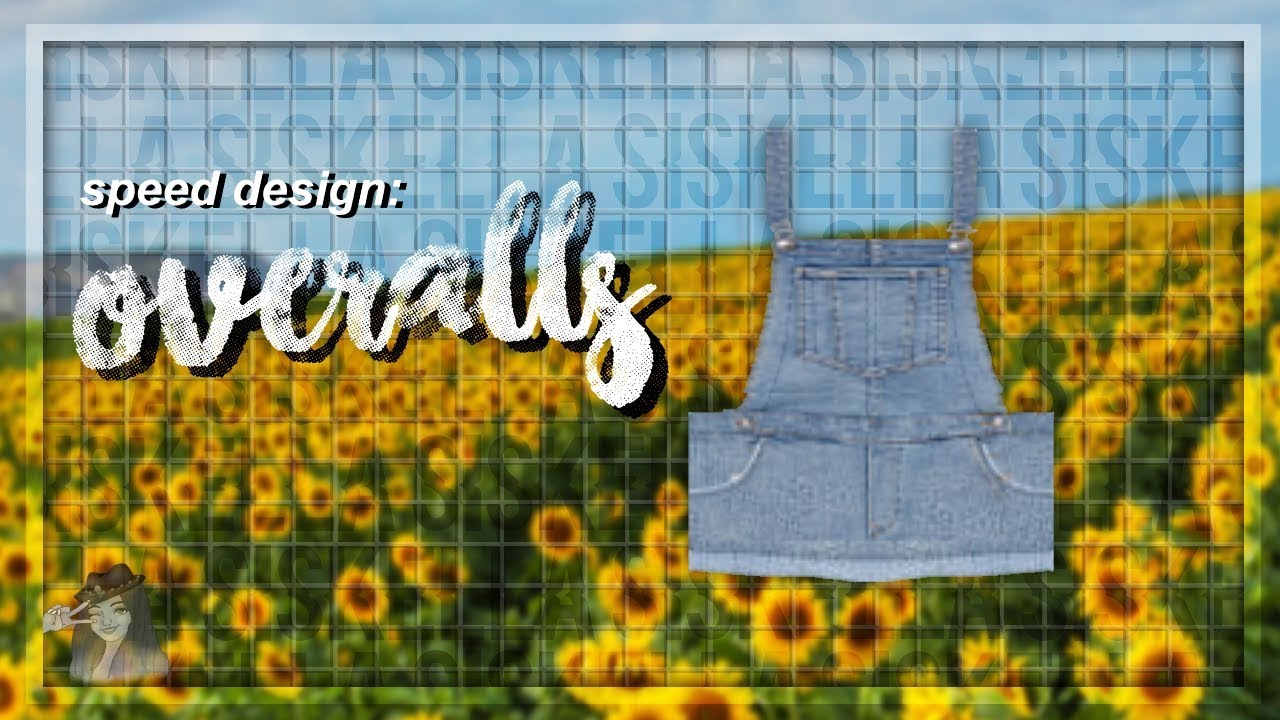 Roblox Speed Design Overalls Siskella Youtube - roblox speed design striped yellow crop jeans vans youtube