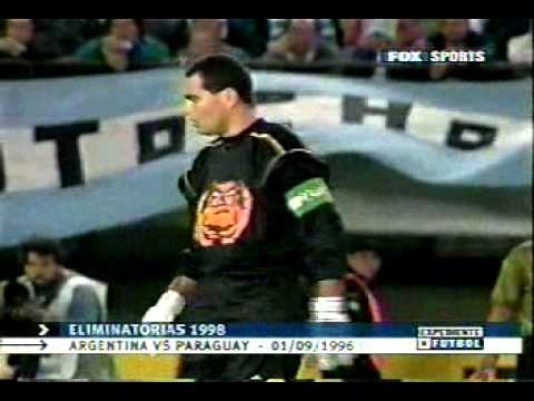 Jose luis Chilavert-gol a Argentina 1996-clasif-francia 98_