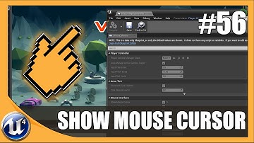 Showing Game Mouse Cursor - #56 Unreal Engine 4 Beginner Tutorial Series