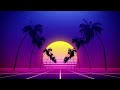 3 Hour 4K Retro VJ Loop – Neon Grid 80’s Synthwave Background (Seamless | No Sound)