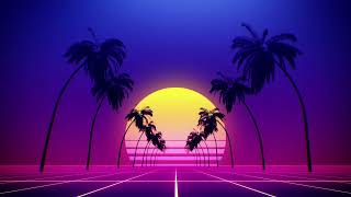 3 Hour 4K Retro VJ Loop – Neon Grid 80’s Synthwave Background (Seamless | No Sound)