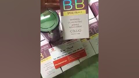 Review bb collagen cellio spf 40 năm 2024