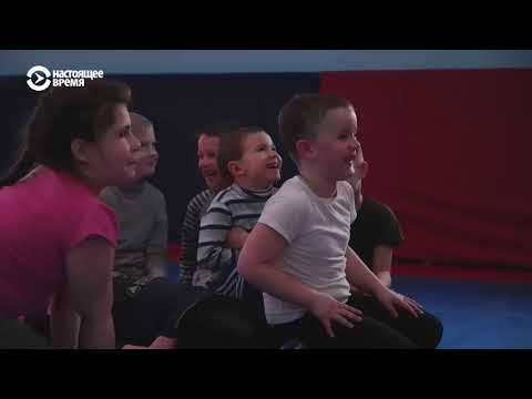 Как священник из Житомира учит детей айкидо и кикбоксингу