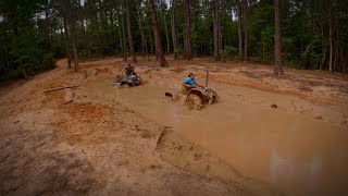 Sabine Mud Nationals 2024 Two Honda 420s Walk OG Bounty Hole!