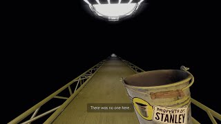 The Stanley Parable Ultra Deluxe Elevator Ending With Bucket Ps5