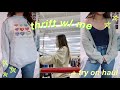 COME THRIFT WITH ME *tips & tricks* + try on haul