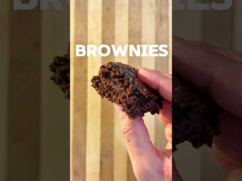 Banana Blender Protein Brownies