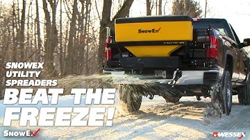 Beat the Freeze: SnowEx SP Utility Spreaders in Action