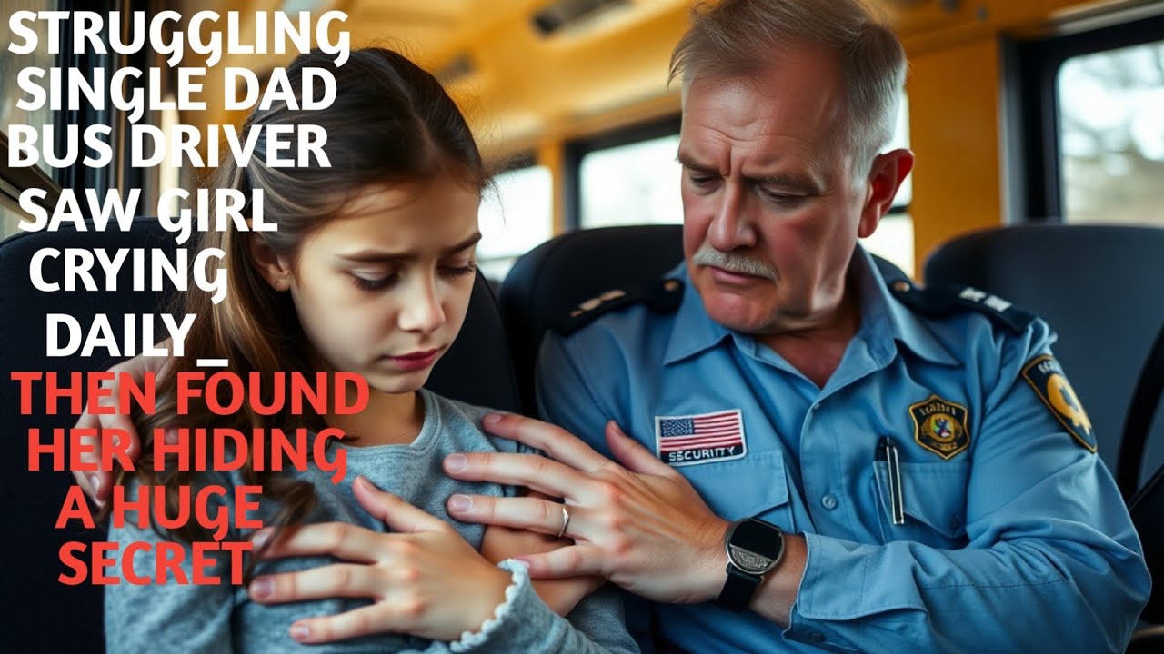 Struggling Single Dad Bus Driver Notices Girl Crying Every Day—What He ...