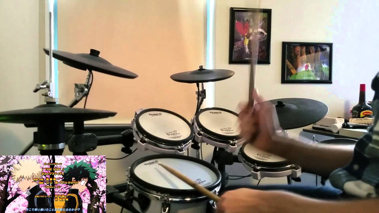 Boku no Hero Academia OP - The Day by Porno Graffitti - Drum Cover