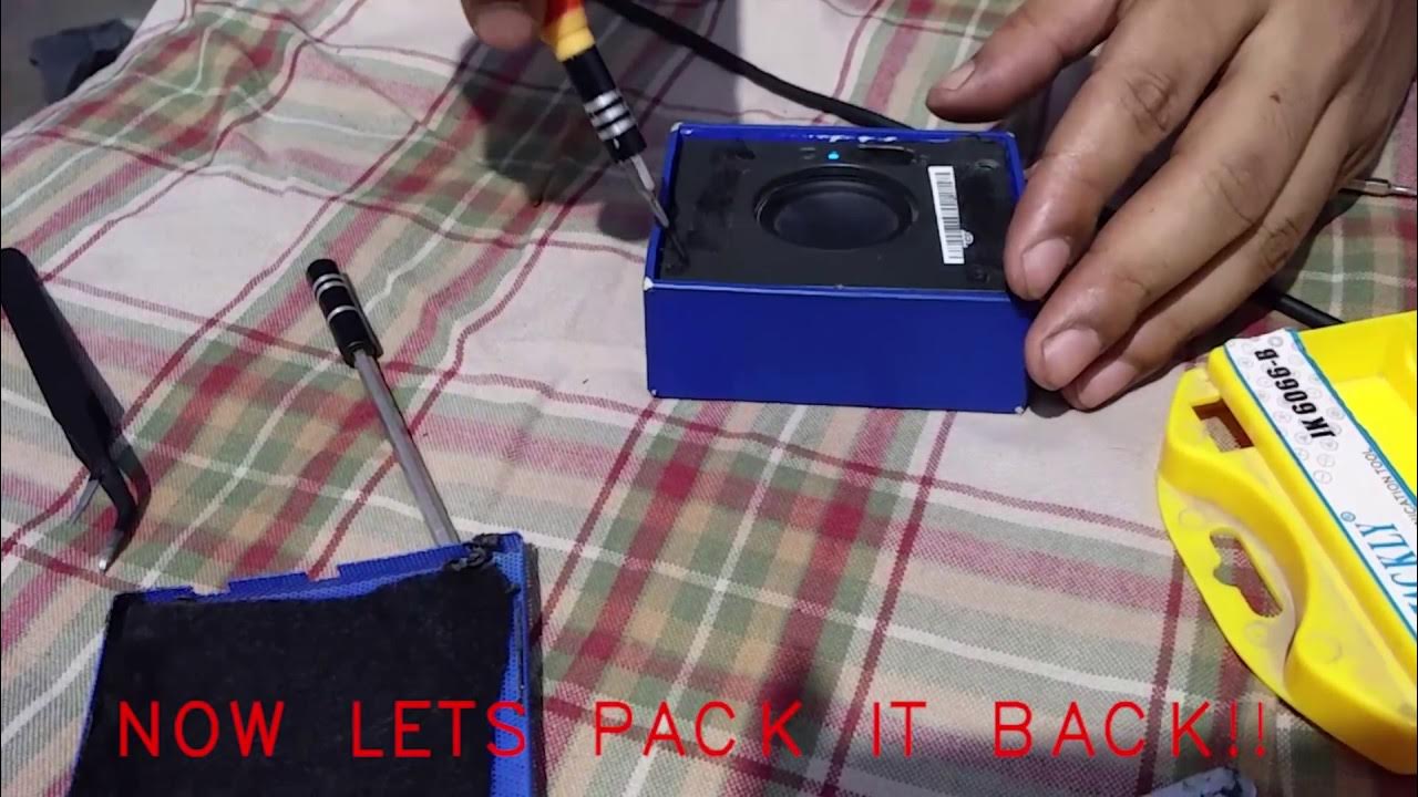 HOW TO TEARDOWN and FIX JBL GO BLUETOOTH SPEAKER Repair the bluetooth