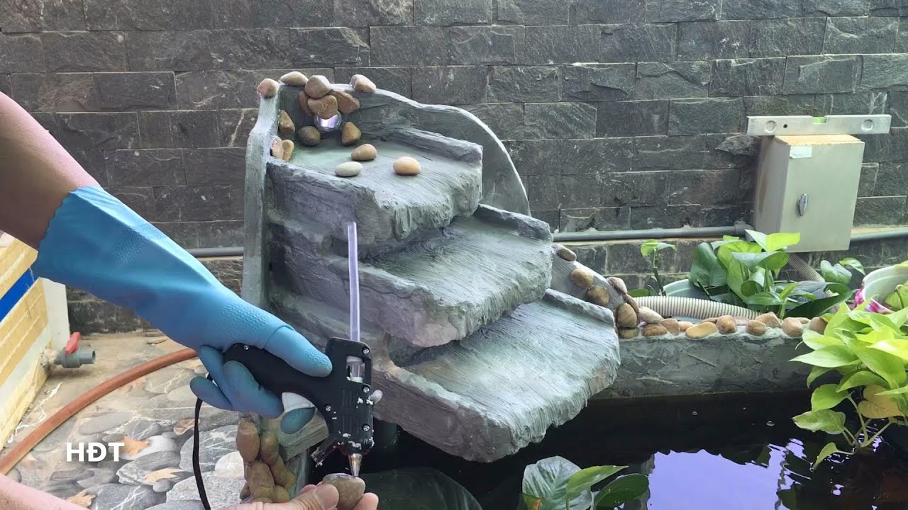 Сделать водопад / Arowana; золотая рыбка и рыба кои 😍