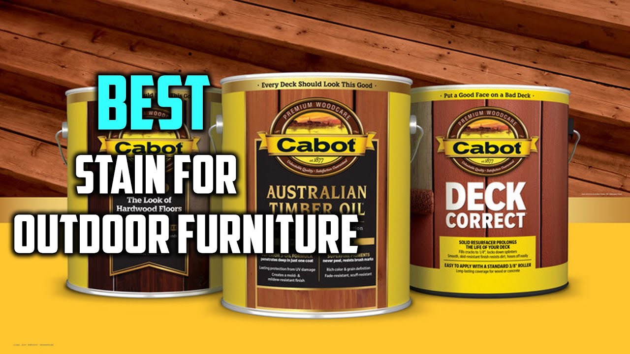 Top 5 Best Stain For Outdoor furniture Review in 2023 See This Before