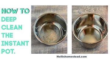 How to deep clean your Instant Pot.