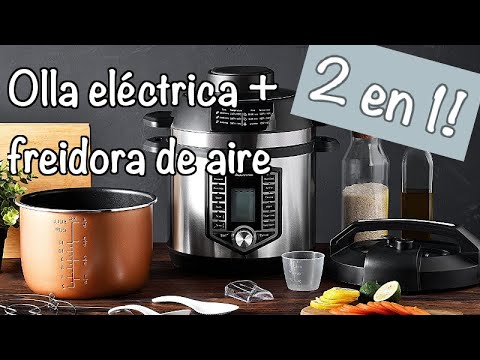 OLLA ELÉCTRICA + FREIDORA DE AIRE FRYCOOK de Masterpro. Review + Receta!