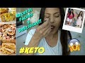 QUE COMO EN UN DÍA PARA PERDER GRASA! | POLLO CHAMPIÑONES | QUESADILLAS | DIETA CETOGÉNICA | KETO