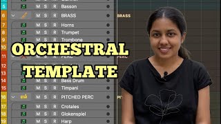 Creating an ORCHESTRAL TEMPLATE in LOGIC PRO