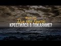 Для чего Христос крестился в покаяние? | "Библия говорит" | 786