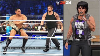 WWE 2K24 My Rise - Gunther Beats Rocky & Mami Is Here To Help #10