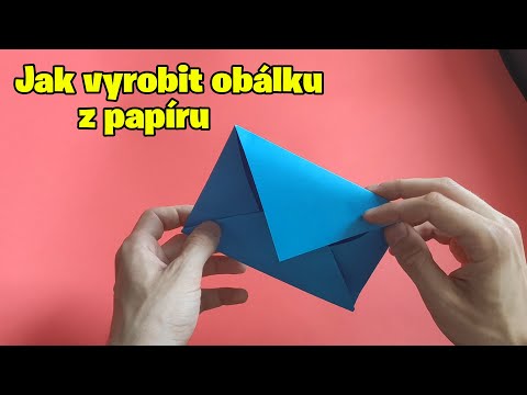 Video: Jak Vyrobit Obálku Z Listu