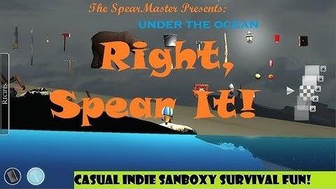 Under The Ocean Indie Steam- Fast Spear Craft Guide by TheSpearMaster (make a spear tutorial)