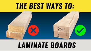 2 Easy Ways to Laminate Wood // Glue Selection