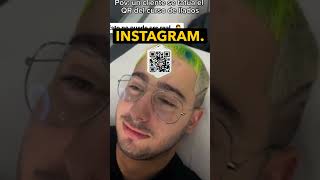 ¡Se TATUÓ un CÓDIGO QR en la FRENTE! 😱📲