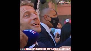 De l'hôtel de ville aux quartiers Nord, retour sur la première journée d'Emmanuel Macron à Marseille