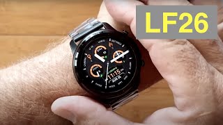 LEMFO LF26 Full Touch 360*360 HD IPS Screen IP67 Waterproof BT 5.0 Smartwatch: Unboxing and 1st Look screenshot 3